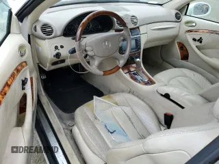 2005 Mercedes-Benz CLK 320 with VIN WDBTK65G95T044664, listed as a Copart auction lot 76533454 with 127,431 mi miles and Salvage Title. Bid and sale history available at DreamBid. Image 8.