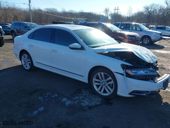 2017 Volkswagen Passat 1.8T SE w/Technology with VIN 1VWGT7A32HC070873, listed as a IAAI auction lot 41584760 with 50,520 mi miles. Bid and sale history available at carsss.com. Image 1.