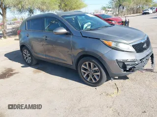 2015 Kia Sportage LX z VIN KNDPB3AC9F7737488, wystawiony jako IAAI lot #42171314 z przebiegiem 114 099 mil mil oraz . Historia ofert i sprzedaży dostępna na DreamBid. Obrazek 1.