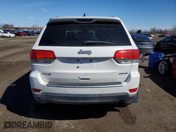 2017 Jeep Grand Cherokee Limited with VIN 1C4RJFBG7HC791235, listed as a Copart auction lot 48737665 with 132,638 mi miles and Clean Title. Bid and sale history available at carsss.com. Image 6.