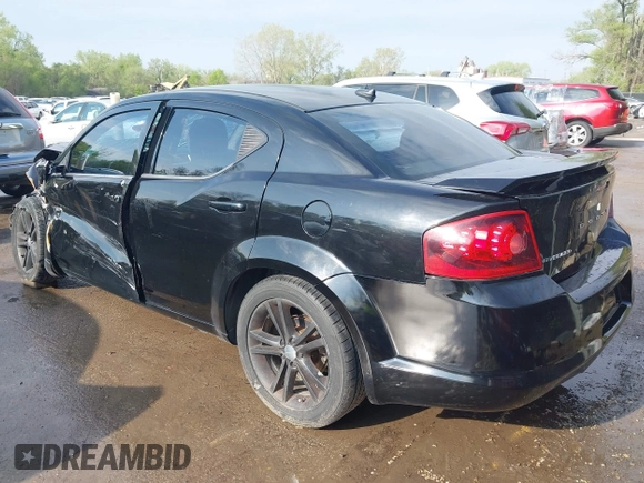 2014 Dodge Avenger SE with VIN 1C3CDZAB6EN120955, listed as a IAAI auction lot 42030602 with Not provided miles and . Bid and sale history available at DreamBid. Image 3.