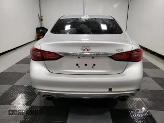 2018 Infiniti Q50 2.0t LUXE with VIN JN1CV7AP3JM240319, listed as a Copart auction lot 52751455 with 74,837 mi miles and Clean Title. Bid and sale history available at carsss.com. Image 6.