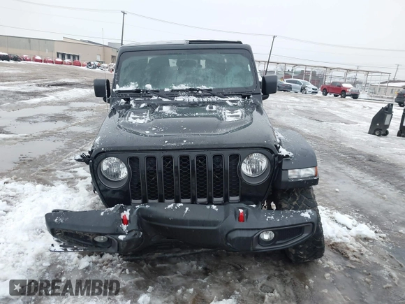 2021 Jeep Gladiator Rubicon z VIN 1C6JJTBG5ML605799, wystawiony jako IAAI lot #41190679 z przebiegiem 47 550 mil mil oraz . Historia ofert i sprzedaży dostępna na DreamBid. Obrazek 12.