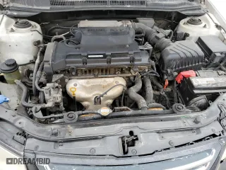 2008 Kia Spectra EX with VIN KNAFE121585499963, listed as a Copart auction lot 77143883 with 153,965 mi miles and Salvage Title. Bid and sale history available at carsss.com. Image 11.