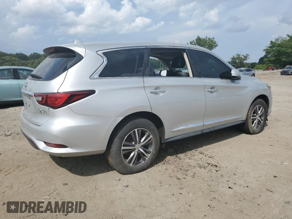 2020 Infiniti QX60 Luxe with VIN 5N1DL0MN2LC520715, listed as a Copart auction lot 62967055 with 96,663 mi miles and Clean title. Bid and sale history available at DreamBid. Image 3.