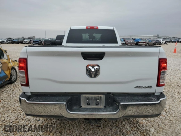 2024 Ram 2500 Tradesman with VIN 3C6UR5HJ7RG139575, listed as a Copart auction lot 81340814 with 47,430 mi miles and Salvage title. Bid and sale history available at DreamBid. Image 6.