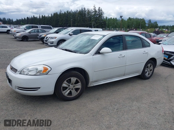 2015 Chevrolet Impala LS with VIN 2G1WA5E36F1163958, listed as a IAAI auction lot 42322814 with 154,683 mi miles and . Bid and sale history available at DreamBid. Image 2.