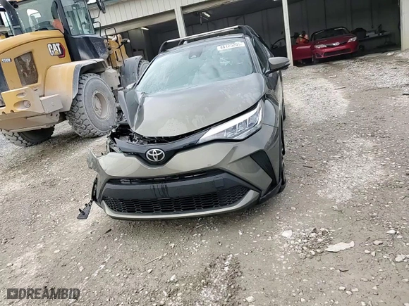 2021 Toyota C-HR LE with VIN JTNKHMBX4M1110290, listed as a Copart auction lot 48125205 with 100,242 mi miles and Salvage Title. Bid and sale history available at carsss.com. Image 15.
