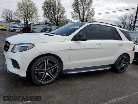 2018 Mercedes-Benz GLE 43 AMG with VIN 4JGDA6EB5JB049658, listed as a Copart auction lot 51361055 with 96,254 mi miles and Clean title. Bid and sale history available at DreamBid. Image 1.
