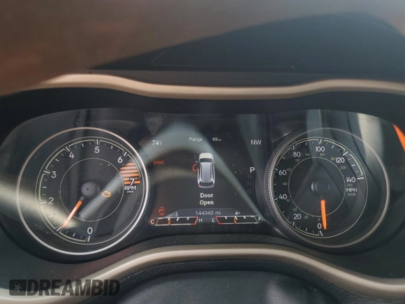 2016 Jeep Cherokee Limited with VIN 1C4PJMDB6GW225688, listed as a Copart auction lot 59818925 with 144,948 mi miles and Salvage title. Bid and sale history available at DreamBid. Image 9.