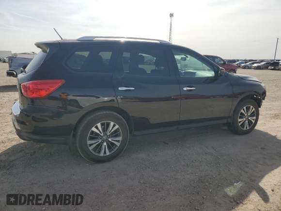 2017 Nissan Pathfinder SL with VIN 5N1DR2MMXHC903892, listed as a Copart auction lot 51174895 with 133,868 mi miles and Salvage Title. Bid and sale history available at DreamBid. Image 3.