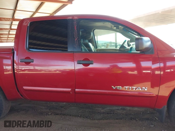 2008 Nissan Titan XE with VIN 1N6AA07D28N346850, listed as a IAAI auction lot 41669683 with 240,471 mi miles and . Bid and sale history available at DreamBid. Image 13.