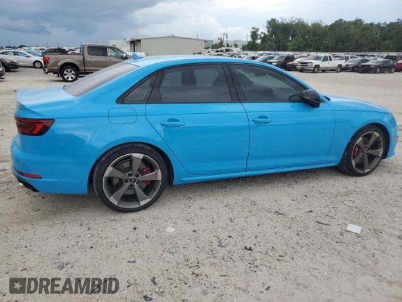 2019 Audi S4 Premium Plus with VIN WAUB4AF42KA065245, listed as a Copart auction lot 64387274 with 43,286 mi miles and Non Repairable. Bid and sale history available at carsss.com. Image 3.