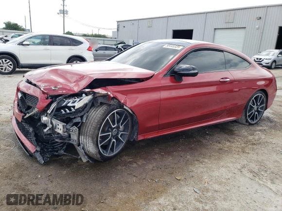 2019 Mercedes-Benz C 300 with VIN WDDWJ8DB2KF926164, listed as a Copart auction lot 58445335 with 58,228 mi miles and Non repairable. Bid and sale history available at DreamBid. Image 1.