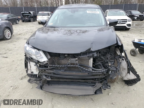 2020 Nissan Rogue S with VIN 5N1AT2MTXLC816935, listed as a Copart auction lot 47088005 with 67,073 mi miles and Salvage Title. Bid and sale history available at carsss.com. Image 5.