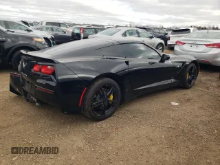 2016 Chevrolet Corvette 1LT with VIN 1G1YB2D76G5107768, listed as a Copart auction lot 80217064 with 36,688 mi miles and Salvage Title. Bid and sale history available at carsss.com. Image 3.