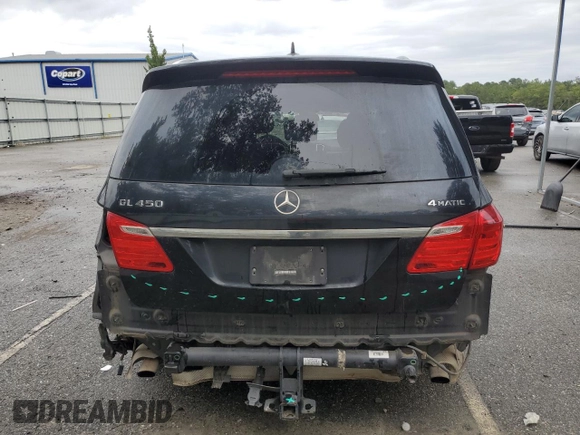 2016 Mercedes-Benz GL with VIN 4JGDF6EE3GA672870, listed as a Copart auction lot 72148724 with 200,388 mi miles and Salvage Title. Bid and sale history available at carsss.com. Image 6.