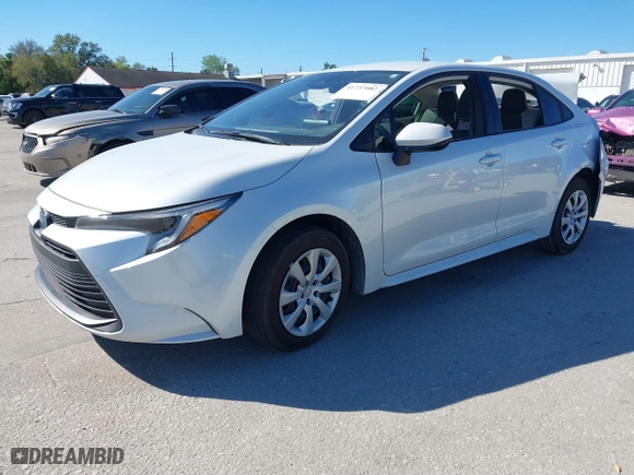 2024 Toyota Corolla Hybrid LE with VIN JTDBCMFE7R3050089, listed as a IAAI auction lot 41737082 with 39,106 mi miles. Bid and sale history available at carsss.com. Image 17.