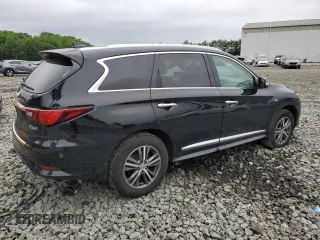 2020 Infiniti QX60 Luxe z VIN 5N1DL0MM0LC514421, wystawiony jako Copart lot #61422995 z przebiegiem 84 285 mil mil oraz Szkoda całkowita • Salvage title. Historia ofert i sprzedaży dostępna na DreamBid. Obrazek 3.