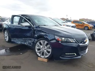 2018 Chevrolet Impala Premier with VIN 2G1125S32J9145639, listed as a IAAI auction lot 41922756 with 9,596 mi miles. Bid and sale history available at carsss.com. Image 1.