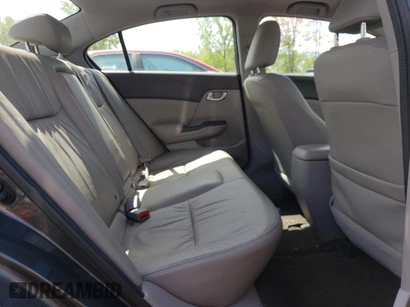 2012 Honda Civic EX-L with VIN 2HGFB2F98CH565717, listed as a Copart auction lot 56014695 with 159,440 mi miles and Salvage Title. Bid and sale history available at DreamBid. Image 10.