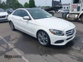 2016 Mercedes-Benz C 300 with VIN 55SWF4JB8GU096616, listed as a IAAI auction lot 42281665 with 104,838 mi miles and . Bid and sale history available at DreamBid. Image 1.