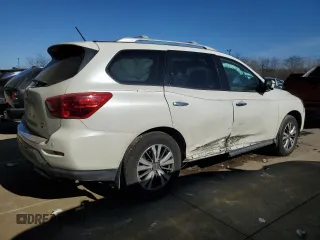 2017 Nissan Pathfinder SL z VIN 5N1DR2MM0HC602550, wystawiony jako Copart lot #46510725 z przebiegiem 118 020 mil mil oraz Szkoda całkowita • Salvage title. Historia ofert i sprzedaży dostępna na DreamBid. Obrazek 3.