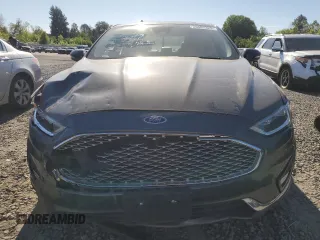 2020 Ford Fusion Titanium with VIN 3FA6P0SU4LR172158, listed as a Copart auction lot 55607325 with 53,766 mi miles and Salvage title. Bid and sale history available at DreamBid. Image 5.