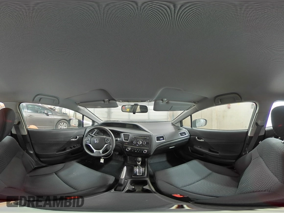 2015 Honda Civic LX with VIN 19XFB2F57FE018983, listed as a Copart auction lot 54947805 with 312,148 mi miles and Salvage Title. Bid and sale history available at DreamBid. Image 14.