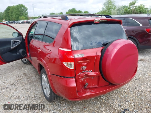 2006 Toyota RAV4 Sport with VIN JTMZD32V865027349, listed as a IAAI auction lot 42308453 with 187,430 mi miles and . Bid and sale history available at DreamBid. Image 6.