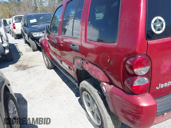 2007 Jeep Liberty Limited with VIN 1J4GK58K37W594810, listed as a IAAI auction lot 41850076 with 266,917 mi miles and . Bid and sale history available at DreamBid. Image 6.