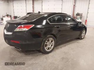 2009 Acura TL Tech with VIN 19UUA86549A015190, listed as a IAAI auction lot 41915341 with 110,527 mi miles. Bid and sale history available at carsss.com. Image 4.