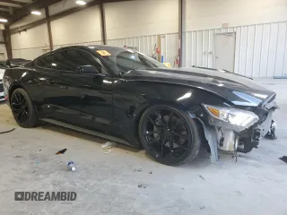 2017 Ford Mustang GT with VIN 1FA6P8CF7H5257617, listed as a Copart auction lot 53261305 with 63,470 mi miles and Salvage title. Bid and sale history available at DreamBid. Image 4.
