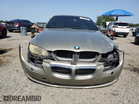 2007 BMW 3 Series 328i with VIN WBAWL13587PX16707, listed as a Copart auction lot 56880265 with 227,745 mi miles and Salvage title. Bid and sale history available at DreamBid. Image 5.