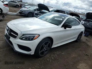 2017 Mercedes-Benz C 300 with VIN WDDWJ4KB7HF341827, listed as a Copart auction lot 51949755 with 94,922 mi miles and Clean Title. Bid and sale history available at DreamBid. Image 1.