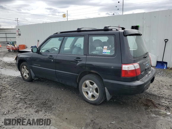 2001 Subaru Forester S w/Premium Pkg with VIN JF1SF656X1H725718, listed as a Copart auction lot 51517935 with 153,875 mi miles and Salvage Title. Bid and sale history available at carsss.com. Image 2.