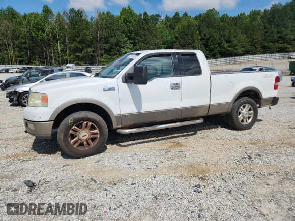 2004 Ford F-150 XLT with VIN 1FTPX14504NB10707, listed as a Copart auction lot 59894995 with 244,545 mi miles and Salvage title. Bid and sale history available at DreamBid. Image 1.