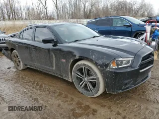 2013 Dodge Charger RT Plus with VIN 2C3CDXDT6DH608285, listed as a Copart auction lot 47427305 with 180,824 mi miles and Clean Title. Bid and sale history available at carsss.com. Image 4.