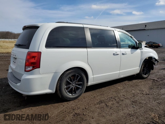 2020 Dodge Grand Caravan SE with VIN 2C4RDGBG8LR236954, listed as a Copart auction lot 44588895 with 85,887 mi miles and Salvage Title. Bid and sale history available at DreamBid. Image 3.