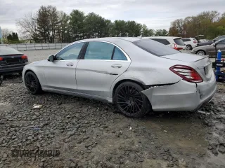 2015 Mercedes-Benz S 550 with VIN WDDUG8FB2FA148714, listed as a Copart auction lot 52670345 with 226,473 mi miles and Salvage Title. Bid and sale history available at DreamBid. Image 2.