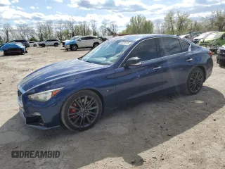 2019 Infiniti Q50 Red Sport 400 с VIN JN1FV7AR8KM800352, выставлен на аукционе Copart как лот 53379175 с пробегом 126 994 миль миль и Списание • Salvage title. История ставок и продаж доступна на DreamBid. Изображение 1.