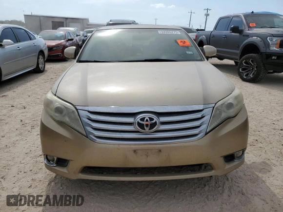 2011 Toyota Avalon with VIN 4T1BK3DB9BU426700, listed as a Copart auction lot 53395275 with 214,185 mi miles and Salvage Title. Bid and sale history available at carsss.com. Image 5.