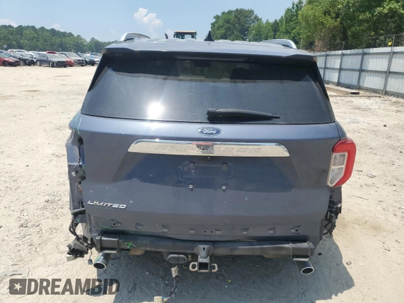 2021 Ford Explorer Limited z VIN 1FMSK7FH1MGA27175, wystawiony jako Copart lot #62322055 z przebiegiem 80 066 mil mil oraz Szkoda całkowita • Salvage title. Historia ofert i sprzedaży dostępna na DreamBid. Obrazek 6.
