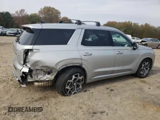 2022 Hyundai Palisade Calligraphy z VIN KM8R7DHE5NU442214, wystawiony jako Copart lot #82312024 z przebiegiem 59 429 mil mil oraz Szkoda całkowita • Salvage title. Historia ofert i sprzedaży dostępna na DreamBid. Obrazek 3.