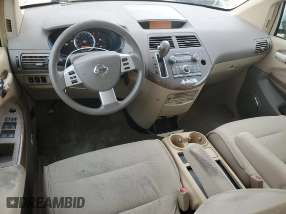 2008 Nissan Quest with VIN 5N1BV28U78N108686, listed as a Copart auction lot 74558294 with 120,697 mi miles and Clean Title. Bid and sale history available at carsss.com. Image 8.