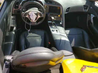 2014 Chevrolet Corvette Z51 1LT with VIN 1G1YH3D75E5129648, listed as a Copart auction lot 50995435 with 37,580 mi miles and Salvage Title. Bid and sale history available at carsss.com. Image 8.