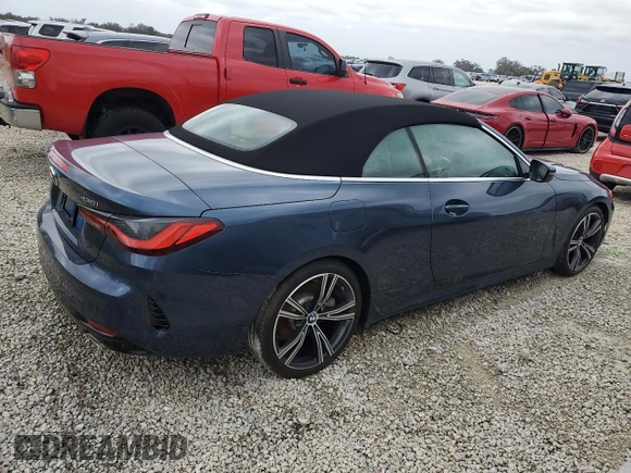 2024 BMW 4 Series 430i xDrive with VIN WBA43AT07RCR00526, listed as a Copart auction lot 74689064 with 0 mi miles and Non Repairable. Bid and sale history available at carsss.com. Image 3.