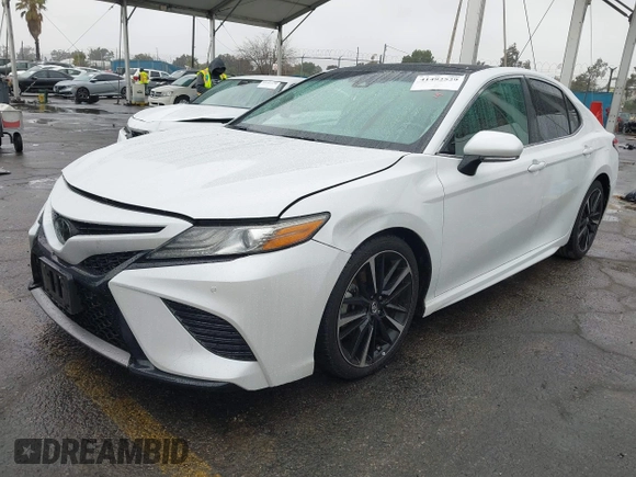 2018 Toyota Camry XSE with VIN 4T1BZ1HK8JU019394, listed as a IAAI auction lot 41492529 with 107,745 mi miles and . Bid and sale history available at DreamBid. Image 16.