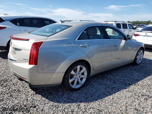 2013 Cadillac ATS Performance with VIN 1G6AC5SX2D0138313, listed as a Copart auction lot 73754374 with 0 mi miles and Salvage Title. Bid and sale history available at carsss.com. Image 3.