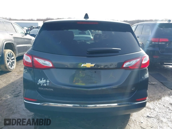 2018 Chevrolet Equinox LT with VIN 2GNAXJEV7J6113924, listed as a IAAI auction lot 41731191 with 251,645 mi miles and . Bid and sale history available at DreamBid. Image 16.